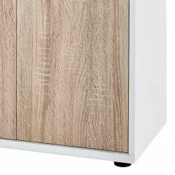 Furnitive Aktenschrank Lezan II - Eiche Sonoma Dekor / Weiß -Büromöbel Verkaufsgeschäft 1000191317 191031 16045400033 DETAILS P000000001000191317