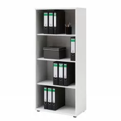 Furnitive Regal Lezan II - Weiß - Breite: 65 cm