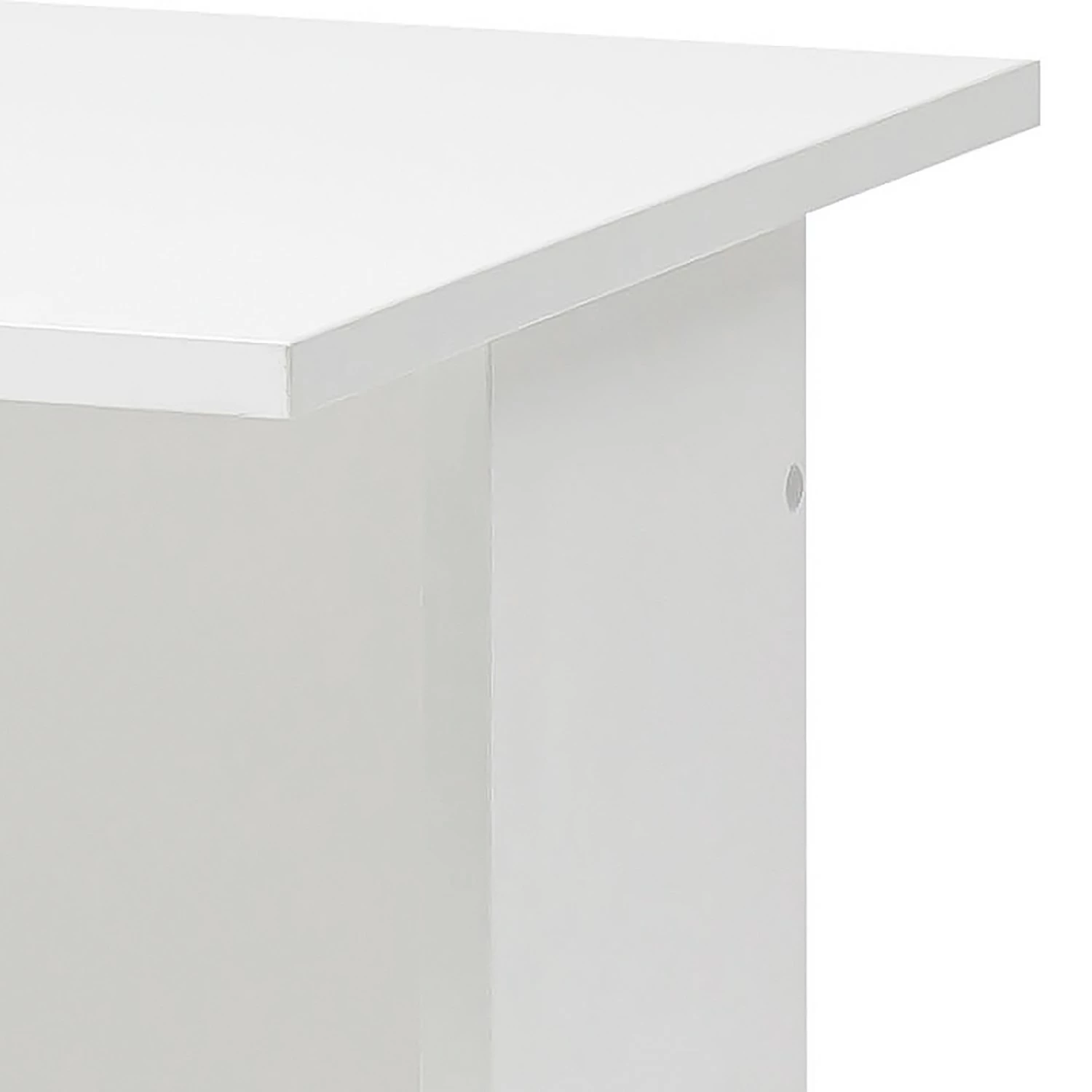 Furnitive Schreibtisch Lezan - Metall - Weiß / Silber 7 Furnitive Schreibtisch Lezan - Metall - Weiß / Silber – Bild 5