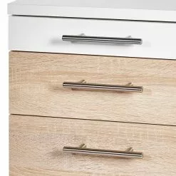 Furnitive Rollcontainer Yacolt - Eiche Sonoma Dekor 8 Furnitive Rollcontainer Yacolt - Eiche Sonoma Dekor -Büromöbel Verkaufsgeschäft 1000191346 191031 16045800122 DETAILS P000000001000191346