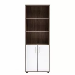 Furnitive Regal Arcon II - Trüffeleiche Dekor / Hochglanz Weiß 11 Furnitive Regal Arcon II - Trüffeleiche Dekor / Hochglanz Weiß -Büromöbel Verkaufsgeschäft 1000191349 191031 16045900129 DETAILS P000000001000191349