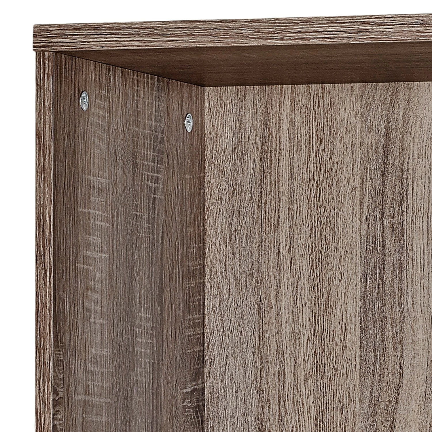 Furnitive Regal Arcon II - Trüffeleiche Dekor / Hochglanz Weiß 8 Furnitive Regal Arcon II - Trüffeleiche Dekor / Hochglanz Weiß – Bild 6