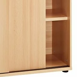 Furnitive Schiebetürenregal Legon I - Buche Dekor -Büromöbel Verkaufsgeschäft 1000191350 191031 16045900136 DETAILS P000000001000191350