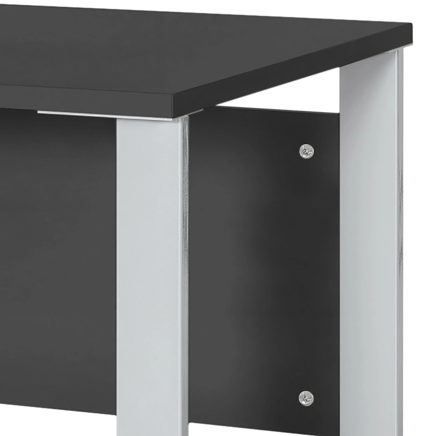 Furnitive Schreibtisch Buzy - Metall - Anthrazit 5 Furnitive Schreibtisch Buzy - Metall - Anthrazit – Bild 3