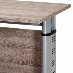 Furnitive Schreibtisch Arcon - Metall - Trüffeleiche Dekor -Büromöbel Verkaufsgeschäft 1000191360 191031 16050000164 DETAILS P000000001000191360