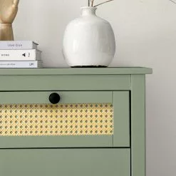 Maison Belfort Sideboard Belleria - Kiefer massiv / Wiener Geflecht - Hellolivgrün 24 Maison Belfort Sideboard Belleria - Kiefer massiv / Wiener Geflecht - Hellolivgrün -Büromöbel Verkaufsgeschäft 1000193120 200831 12222700013 DETAILS P000000001000193120