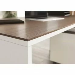 Germania Schreibtisch Ancona - Kaschmir / Nussbaum Dekor 11 Germania Schreibtisch Ancona - Kaschmir / Nussbaum Dekor -Büromöbel Verkaufsgeschäft 1000196999 191203 06445800057 DETAILS P000000001000196999