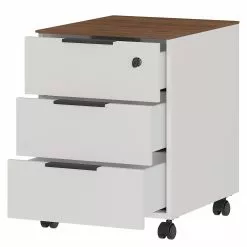 Germania Büroset Ancona I (2-teilig) - Metall - Kaschmir / Nussbaum Dekor -Büromöbel Verkaufsgeschäft 1000197004 191203 06450000094 DETAILS P000000001000197004