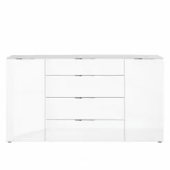 Maja Möbel Sideboard Trend I - Glas - Weiß -Büromöbel Verkaufsgeschäft 1000197485 191129 08042200023 DETAILS P000000001000197485