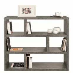 Temahome Regal Dublin - Beton Dekor - Höhe: 105 cm -Büromöbel Verkaufsgeschäft 1000198861 191209 09462800018 DETAILS P000000001000198861