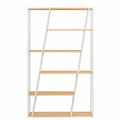 Temahome Regal Albi - Eiche / Weiß -Büromöbel Verkaufsgeschäft 1000198876 191209 09464200162 DETAILS P000000001000198876