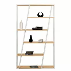 Temahome Regal Albi - Eiche / Weiß -Büromöbel Verkaufsgeschäft 1000198876 191209 09464200165 DETAILS P000000001000198876