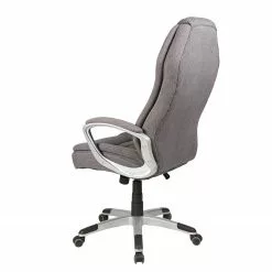 Duo Collection Bürodrehstuhl Dirk - Webstoff / Nylon - Dunkelgrau / Silber -Büromöbel Verkaufsgeschäft 1000198943 200127 16101900017 DETAILS P000000001000198943