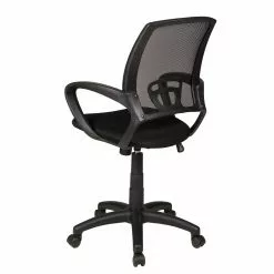 Duo Collection Bürodrehstuhl Tom - Netzstoff / Nylon - Schwarz - Schwarz -Büromöbel Verkaufsgeschäft 1000198945 200127 16101900024 DETAILS P000000001000198945