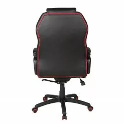 Duo Collection Bürodrehstuhl Maik XXL - Kunstleder / Nylon - Rot / Schwarz -Büromöbel Verkaufsgeschäft 1000198947 200127 16101900037 DETAILS P000000001000198947