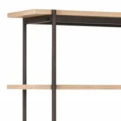 Norrwood Regal Alsace - Wildeiche Dekor / Schwarz -Büromöbel Verkaufsgeschäft 1000200167 200205 06092500145 DETAILS P000000001000200167