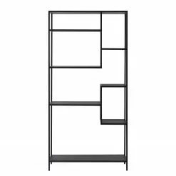 Fredriks Regal Meon IV - Eiche Grau Dekor -Büromöbel Verkaufsgeschäft 1000201075 200820 06180500004 DETAILS P000000001000201075