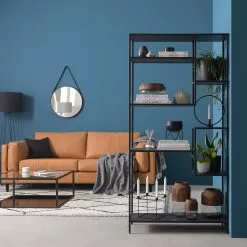 Fredriks Regal Meon IV - Eiche Grau Dekor -Büromöbel Verkaufsgeschäft 1000201075 201120 14481200002 MOOD DETAILS P000000001000201075 mood