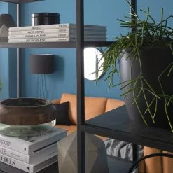 Fredriks Regal Meon IV - Eiche Grau Dekor -Büromöbel Verkaufsgeschäft 1000201075 201120 14482400007 DETAILS P000000001000201075