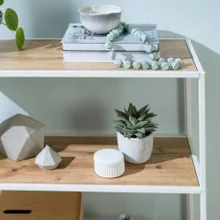 Fredriks Regal Meon I - Eiche Dekor -Büromöbel Verkaufsgeschäft 1000201086 220719 030 DETAILS P000000001000201086