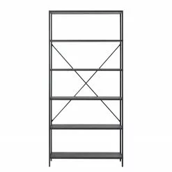 Fredriks Regal Meon II - Eiche Grau Dekor -Büromöbel Verkaufsgeschäft 1000201090 200930 14034100002 DETAILS P000000001000201090