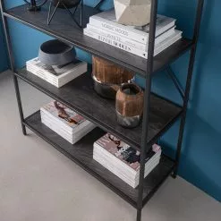 Fredriks Regal Meon II - Eiche Grau Dekor -Büromöbel Verkaufsgeschäft 1000201090 201124 11584500001 MOOD DETAILS P000000001000201090 mood