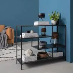 Fredriks Regal Meon V - Eiche Grau Dekor -Büromöbel Verkaufsgeschäft 1000201094 201120 14484900017 MOOD DETAILS P000000001000201094 mood