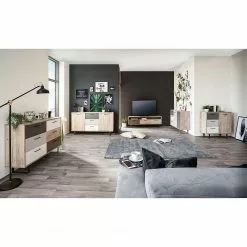 Norrwood Sideboard Brookton - Mehrfarbig / Eiche Dekor -Büromöbel Verkaufsgeschäft 1000202465 200124 09543900218 MOOD DETAILS P000000001000202465 mood