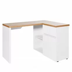 Jahnke Eckschreibtisch Cu-Libre - Kerneiche Dekor / Weiß 19 Jahnke Eckschreibtisch Cu-Libre - Kerneiche Dekor / Weiß -Büromöbel Verkaufsgeschäft 1000204357 200218 08151900061 DETAILS P000000001000204357