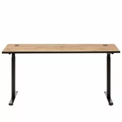 Fredriks Schreibtisch Cumminus I - Höhenverstellbar - Eiche Dekor -Büromöbel Verkaufsgeschäft 1000205509 200218 08194900019 DETAILS P000000001000205509