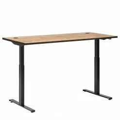 Fredriks Schreibtisch Cumminus I - Höhenverstellbar - Eiche Dekor -Büromöbel Verkaufsgeschäft 1000205509 200218 08194900020 DETAILS P000000001000205509