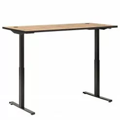 Fredriks Schreibtisch Cumminus I - Höhenverstellbar - Eiche Dekor -Büromöbel Verkaufsgeschäft 1000205509 200218 08194900021 DETAILS P000000001000205509