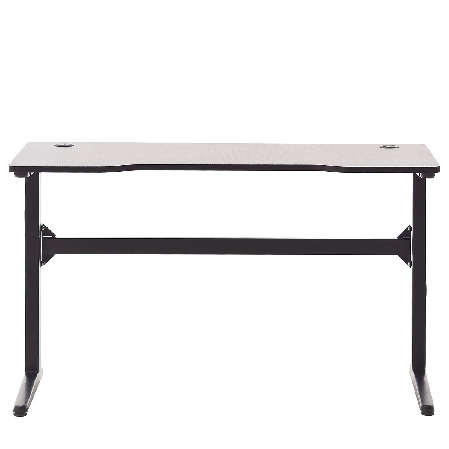 Furnitive Gaming Tisch mcRacing Basic 2 - (mit LED Beleuchtung) - Stahl - Carbon Dekor / Schwarz 6 Furnitive Gaming Tisch mcRacing Basic 2 - (mit LED Beleuchtung) - Stahl - Carbon Dekor / Schwarz – Bild 4