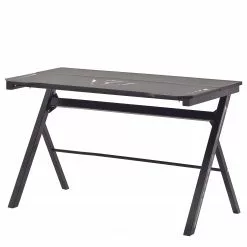 Furnitive Gaming Tisch mcRacing Basic 4 - (mit LED Beleuchtung) - Stahl - Schwarz -Büromöbel Verkaufsgeschäft 1000205570 200324 06100100050 DETAILS P000000001000205570