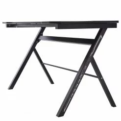 Furnitive Gaming Tisch mcRacing Basic 4 - (mit LED Beleuchtung) - Stahl - Schwarz -Büromöbel Verkaufsgeschäft 1000205570 200324 06100200053 DETAILS P000000001000205570