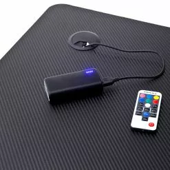 Furnitive Gaming Tisch mcRacing Basic 5 - (mit LED Beleuchtung) - Stahl - Carbon Dekor / Schwarz -Büromöbel Verkaufsgeschäft 1000205571 200324 06101100064 DETAILS P000000001000205571