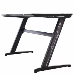 Furnitive Gaming Tisch mcRacing Basic 5 - (mit LED Beleuchtung) - Stahl - Carbon Dekor / Schwarz -Büromöbel Verkaufsgeschäft 1000205571 200324 06101400067 DETAILS P000000001000205571