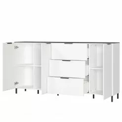Germania Sideboard California II - Weiß -Büromöbel Verkaufsgeschäft 1000206698 200305 17322900123 DETAILS P000000001000206698