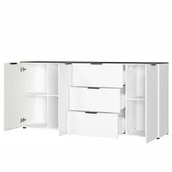 Germania Sideboard California II - Weiß -Büromöbel Verkaufsgeschäft 1000206698 200305 17322900124 DETAILS P000000001000206698