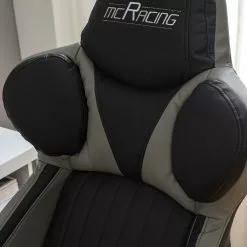 Furnitive Gaming Chair mcRacing II - Kunstleder / Kunststoff - Schwarz 44 Furnitive Gaming Chair mcRacing II - Kunstleder / Kunststoff - Schwarz -Büromöbel Verkaufsgeschäft 1000207825 201008 06403700055 DETAILS P000000001000207825