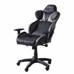 Furnitive Gaming Chair mcRacing II - Kunstleder / Kunststoff - Schwarz 25 Furnitive Gaming Chair mcRacing II - Kunstleder / Kunststoff - Schwarz -Büromöbel Verkaufsgeschäft 1000207825 201008 11431000032 DETAILS P000000001000207825