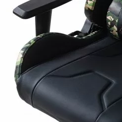 Furnitive Gaming Chair mcRacing N51 - Kunstleder / Kunststoff - Schwarz / Camouflage -Büromöbel Verkaufsgeschäft 1000207826 201009 06321400043 DETAILS P000000001000207826