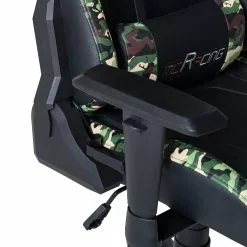 Furnitive Gaming Chair mcRacing N51 - Kunstleder / Kunststoff - Schwarz / Camouflage -Büromöbel Verkaufsgeschäft 1000207826 201009 06321500044 DETAILS P000000001000207826