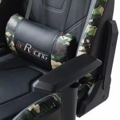 Furnitive Gaming Chair mcRacing N51 - Kunstleder / Kunststoff - Schwarz / Camouflage -Büromöbel Verkaufsgeschäft 1000207826 201009 06321600045 DETAILS P000000001000207826