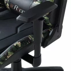 Furnitive Gaming Chair mcRacing N51 - Kunstleder / Kunststoff - Schwarz / Camouflage -Büromöbel Verkaufsgeschäft 1000207826 201009 06321600046 DETAILS P000000001000207826