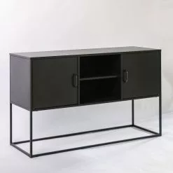 Loftscape Sideboard Stewton - Metall - Schwarz -Büromöbel Verkaufsgeschäft 1000209634 200430 06153000035 MOOD DETAILS P000000001000209634 mood