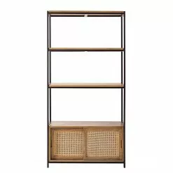 Ars manufacti Regal Vina - Mango massiv / Metall - Mango / Schwarz -Büromöbel Verkaufsgeschäft 1000210698 200408 14302000023 DETAILS P000000001000210698