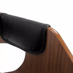 Mørteens Bürostuhl Luumaki - Kunstleder - Schwarz / Walnuss -Büromöbel Verkaufsgeschäft 1000210873 200814 11093900078 DETAILS P000000001000210873