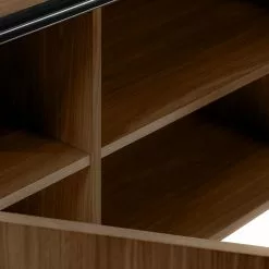 Red Living Sideboard Juuka - Echtholzfurnier - Walnuss / Schwarz -Büromöbel Verkaufsgeschäft 1000210884 200429 17362600066 DETAILS P000000001000210884