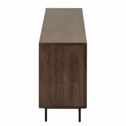 Red Living Sideboard Kluuvi - Echtholzfurnier - Walnuss / Schwarz -Büromöbel Verkaufsgeschäft 1000210885 200429 17363300074 DETAILS P000000001000210885